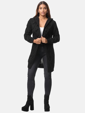 Elara Strickjacke in Schwarz