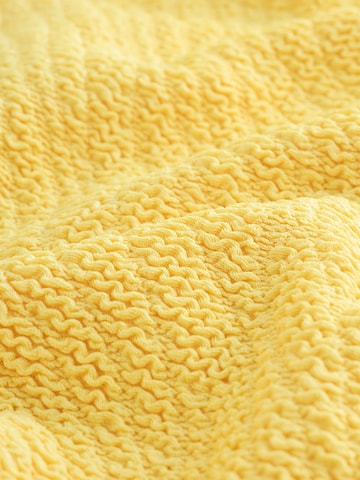 Next T-Shirt Badeanzug in Gelb