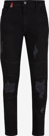 2Y Premium Slimfit Jeans 'Oscar' in Schwarz: Vorderseite