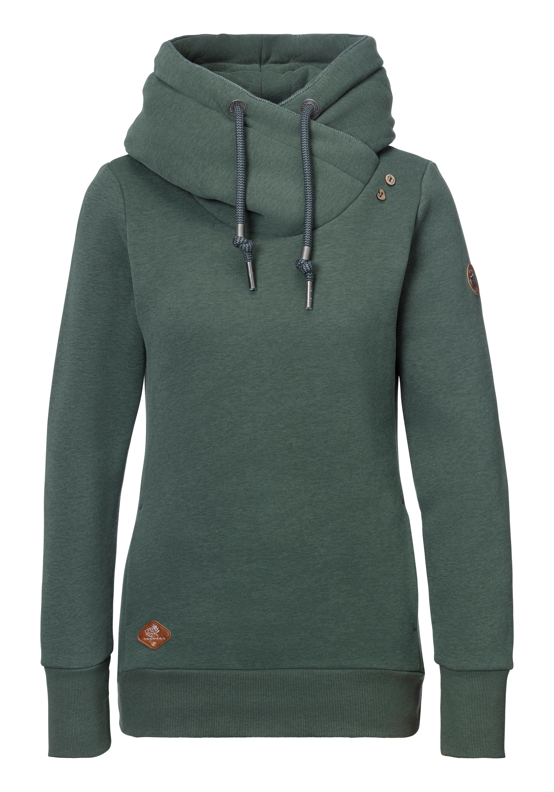 Ragwear Sweatshirt in Green: front