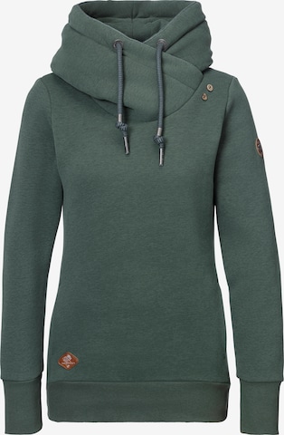Ragwear Sweatshirt in Grün: Vorderseite