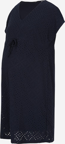 Robe 'VMMTassa' Vero Moda Maternity en bleu : devant
