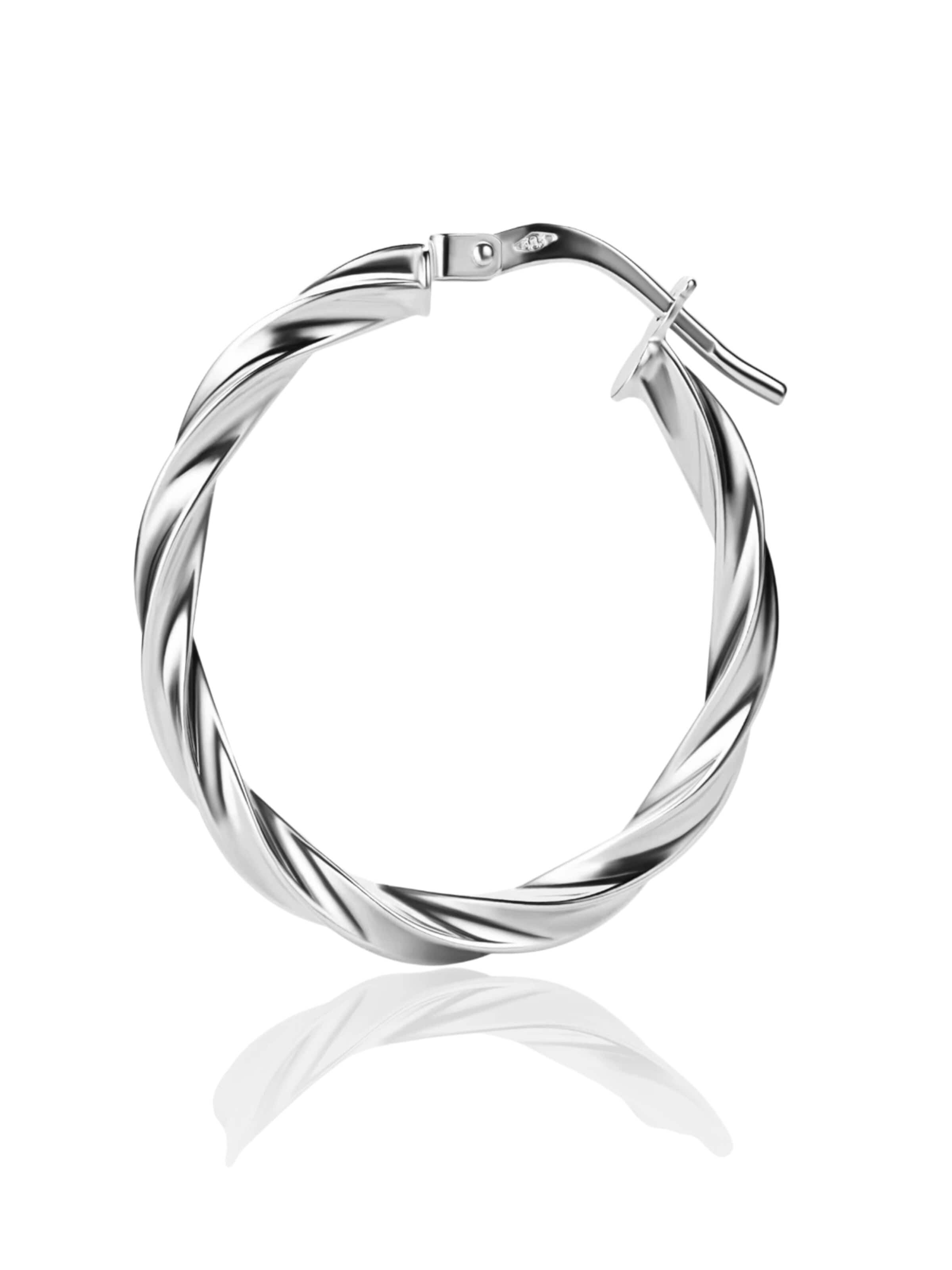 Boucles d'oreilles 'Ohrringe aus 585 Weißgold' DIAMANT LETERNEL en blanc