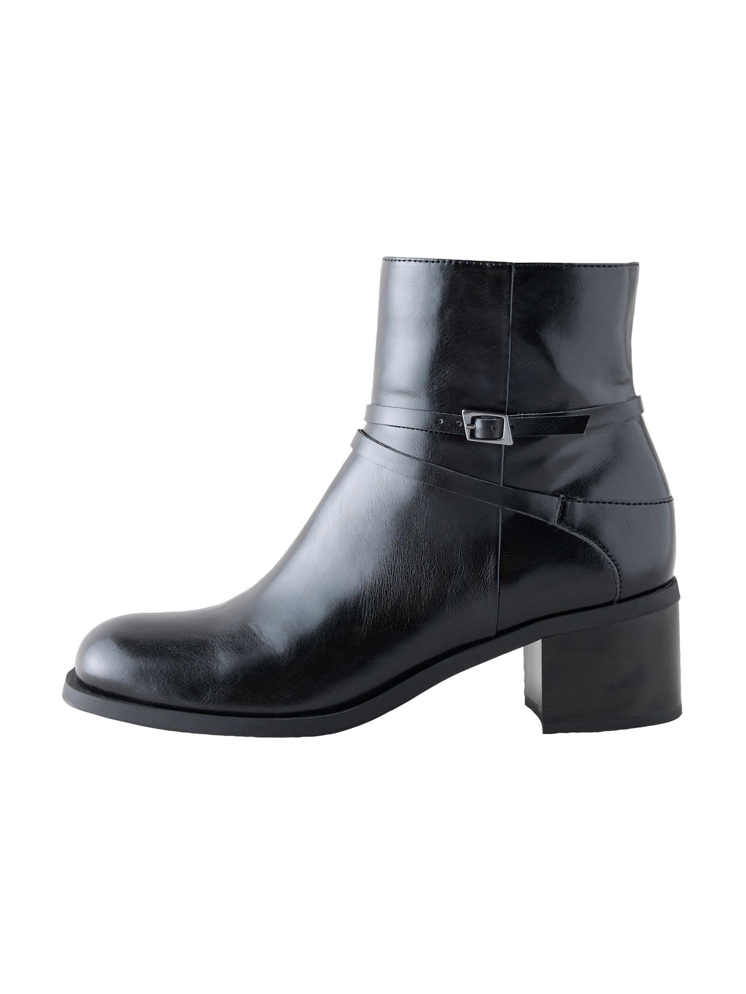 Next Ankle Boots 'Forever Comfort' in Schwarz: Vorderseite
