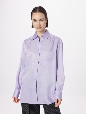 HUGO Blouse 'Elodina' in Purple: front