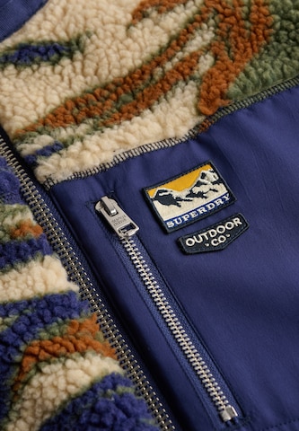 žalia Superdry & Co Flisinis džemperis 'TERRAIN'