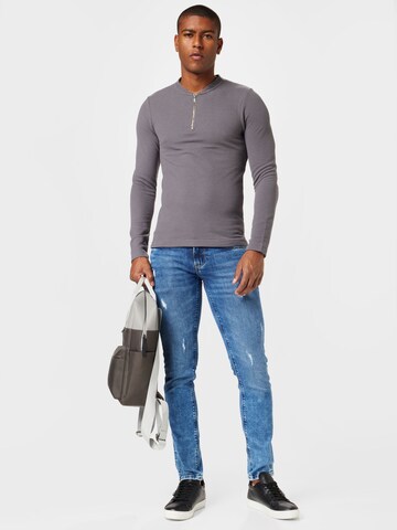 BURTON MENSWEAR LONDON - Camiseta en gris