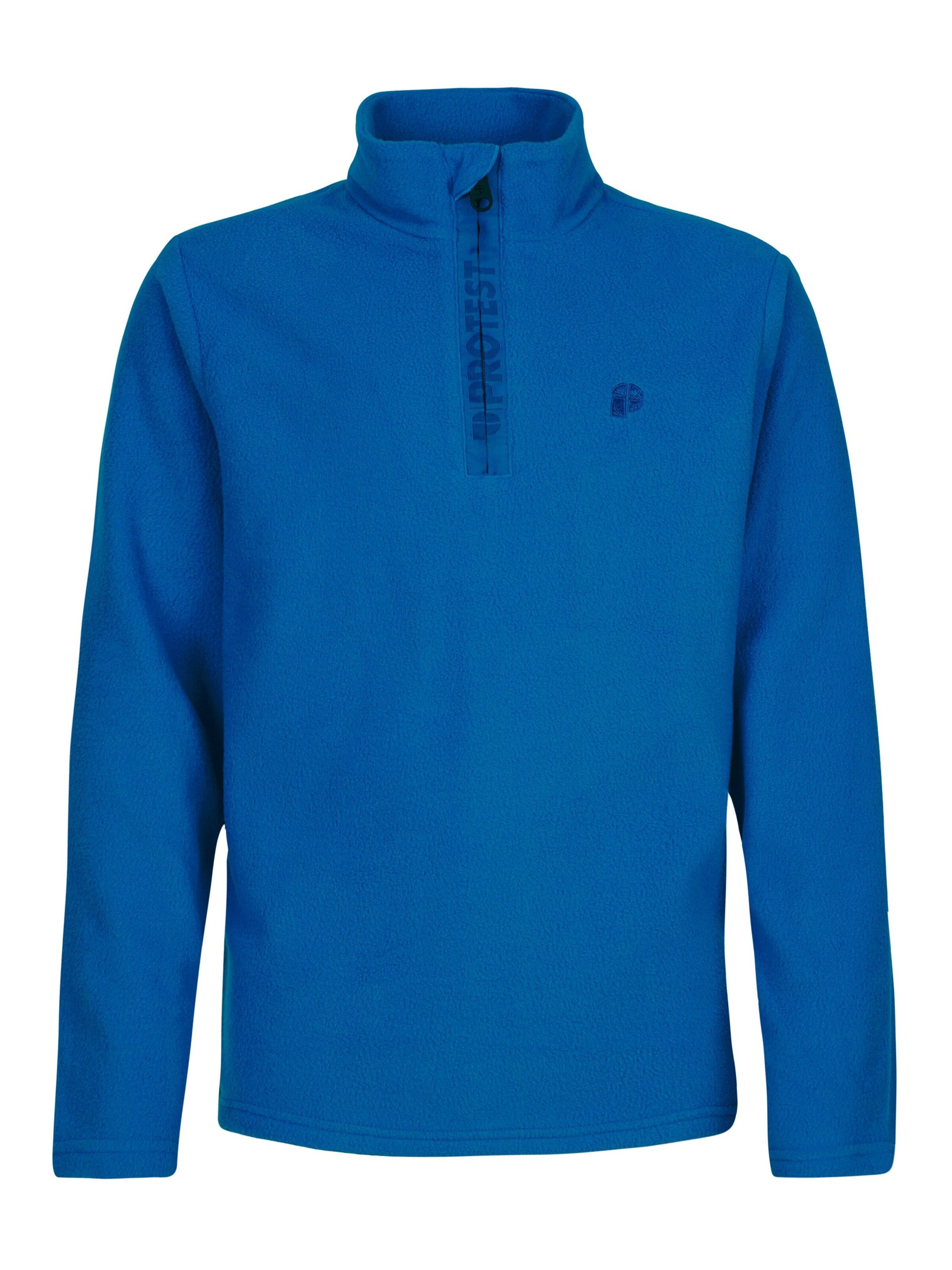 PROTEST Athletic Sweatshirt 'Reperfecty JR' in Blue: front