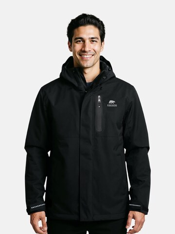 FORSBERG Performance Jacket 'Allwetterjacke mit Brusttasche' in Black