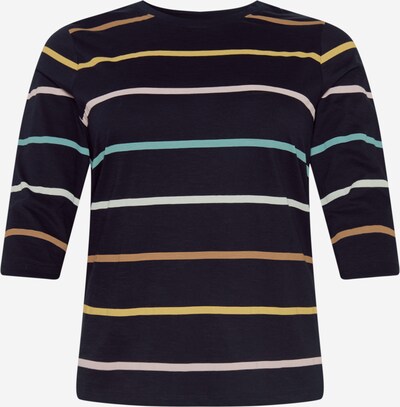 Esprit Curves Shirt in navy / gelb / jade / orange / weiß, Produktansicht