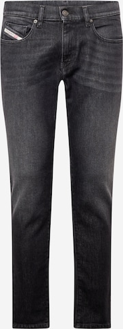 DIESEL סקיני ג'ינס בשחור: מלפנים
