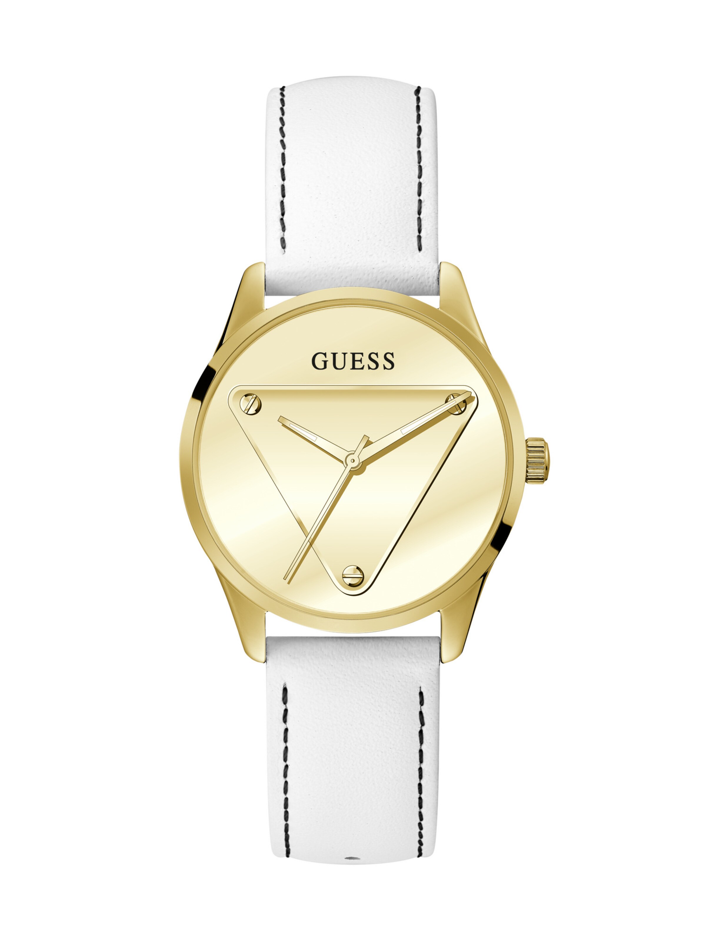 GUESS Analogt ur ' EMBLEM ' i guld