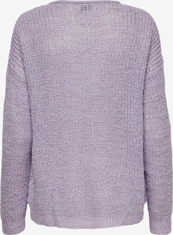 JDY Sweater 'NEW MEGAN' in Purple