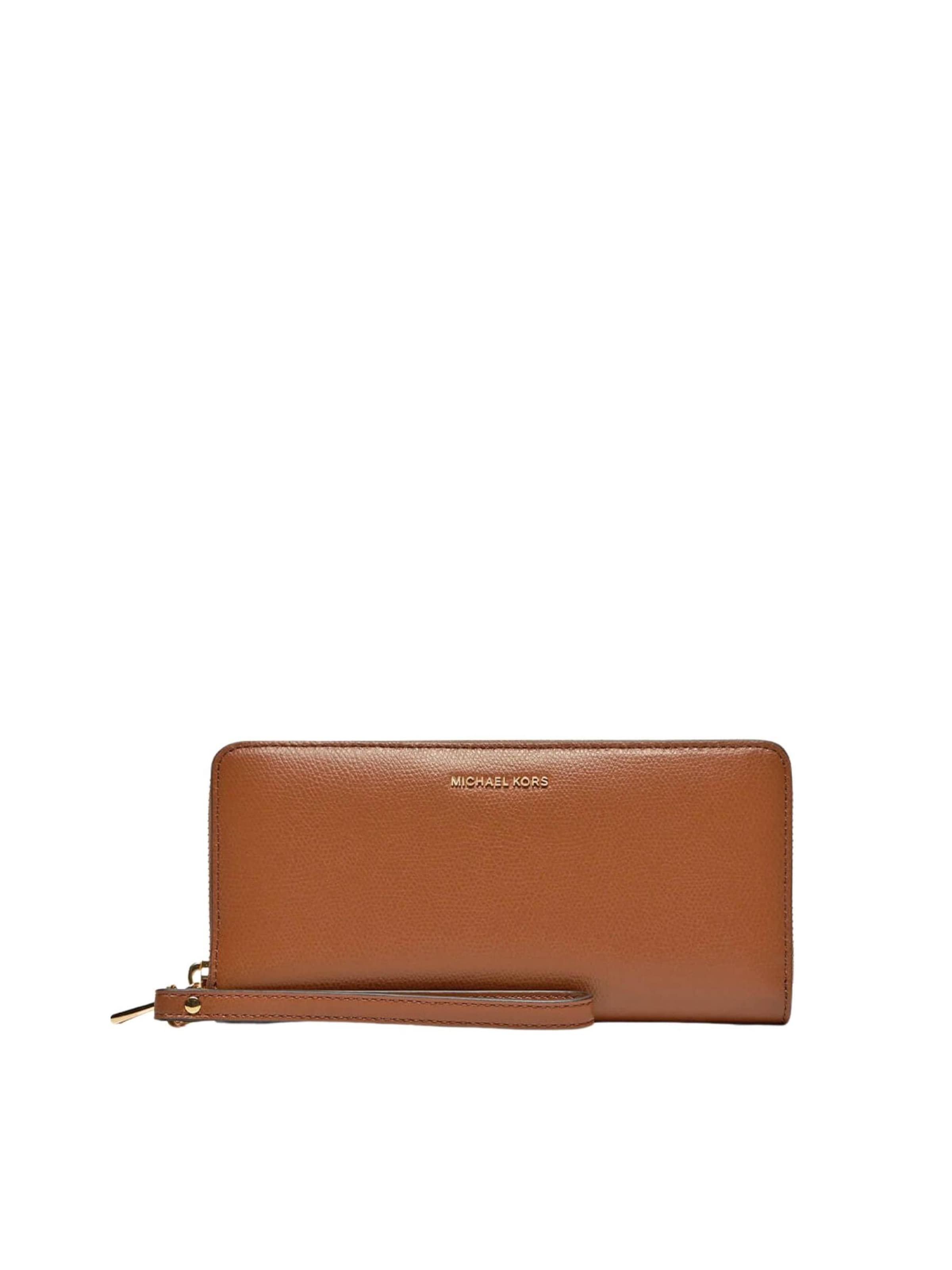 MICHAEL Michael Kors Portemonnee in Bruin: voorkant