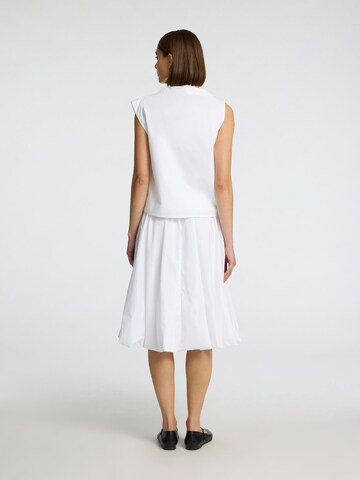 Jupe 'SLFAster' SELECTED FEMME en blanc