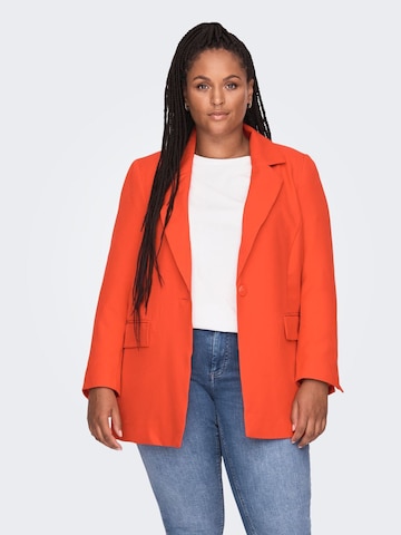 Blazer ONLY Carmakoma en rouge : devant