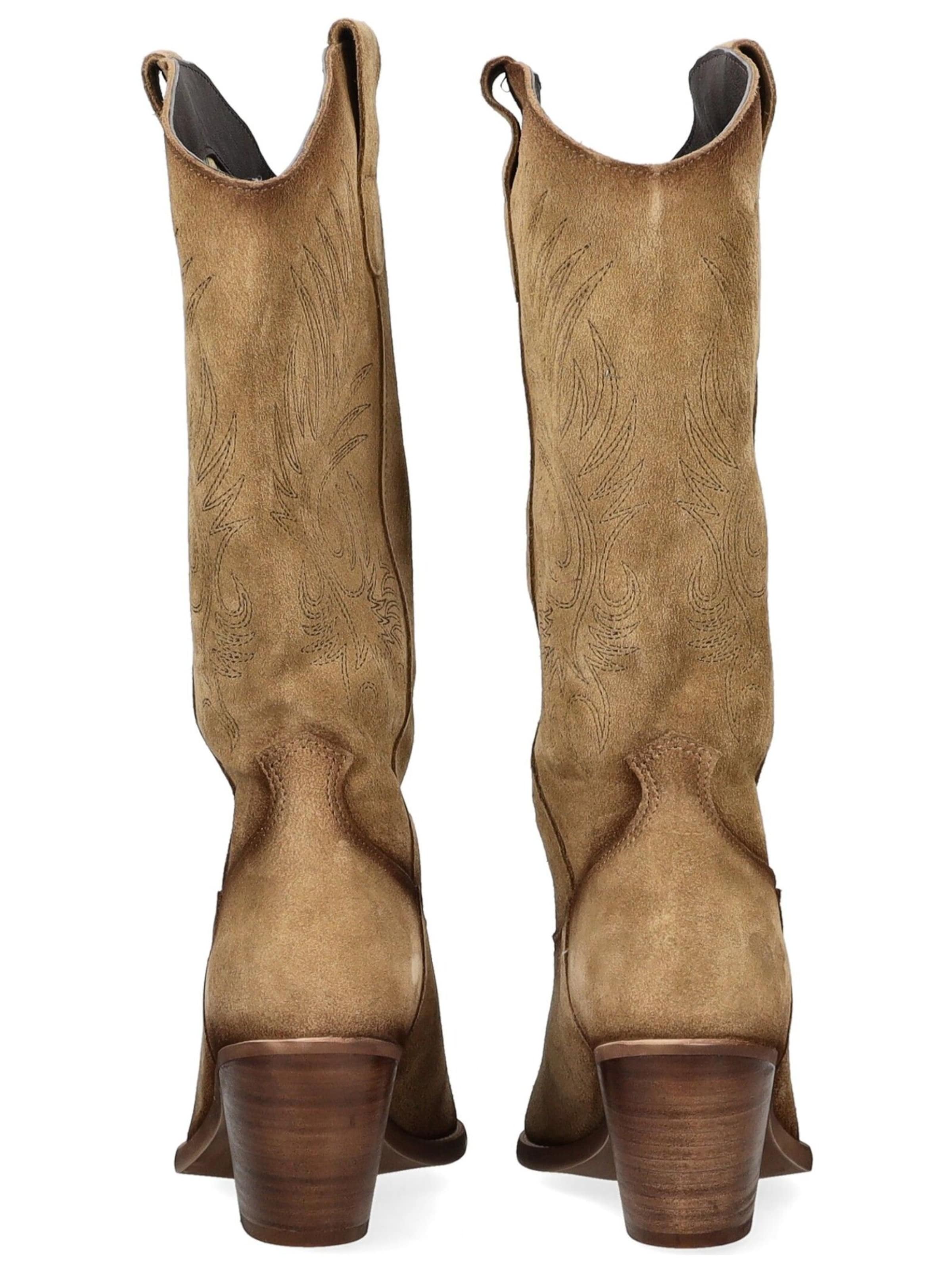 FELMINI Cowboylaarzen in Bruin