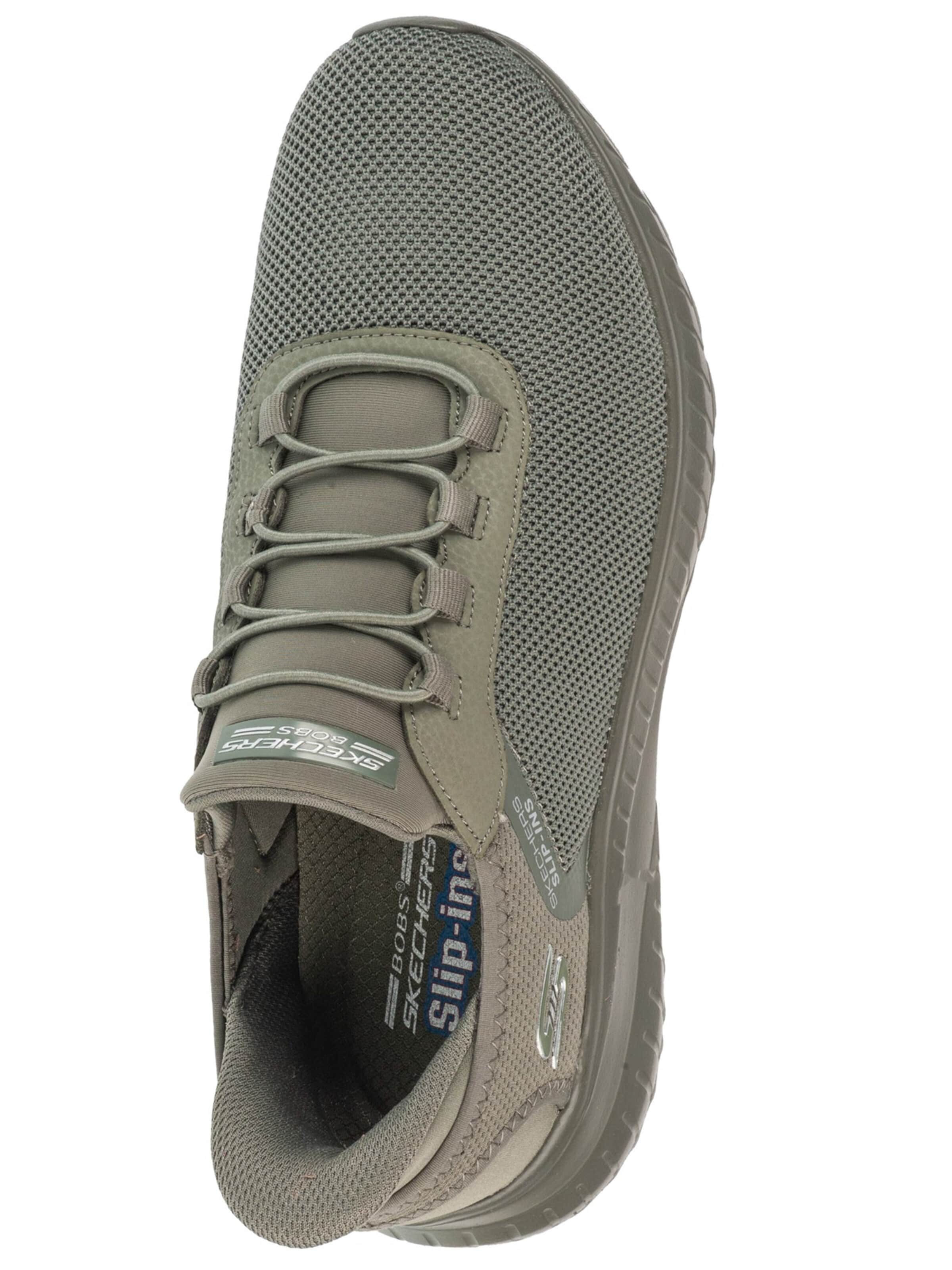 SKECHERS Slip-ons in Groen
