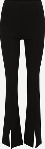 Pieces Tall Flared Pants 'THEA' in Black: front