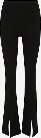 Pieces Tall Flared Trousers 'THEA' in Black: front