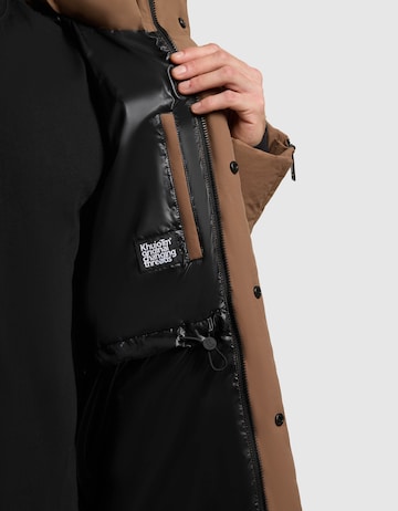 khujo Wintermantel 'Pike' in Braun