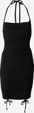 Misspap Dress in Black: front