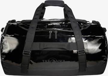 Borsa weekend 'Barrel' di TATONKA in nero: frontale