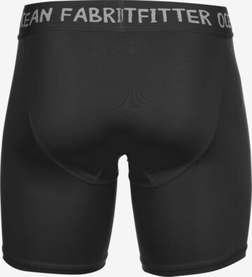 OUTFITTER Skinny Athletic Underwear 'OCEAN FABRICS TAHI' in Black