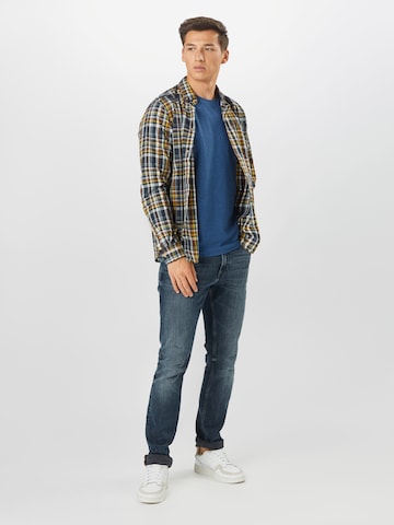 TOM TAILOR - Regular Fit Camisa em mistura de cores