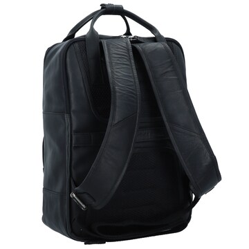 The Chesterfield Brand Backpack 'Wax Pull Up' in Black