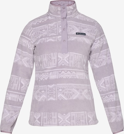 Sportinis megztinis 'Benton Springs' iš COLUMBIA, spalva – alyvinė spalva / pastelinė violetinė / balta, Prekių apžvalga