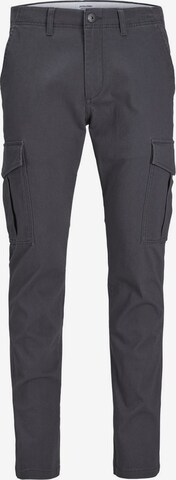 JACK & JONES Cargo Pants 'Marco Joe' in Grey: front