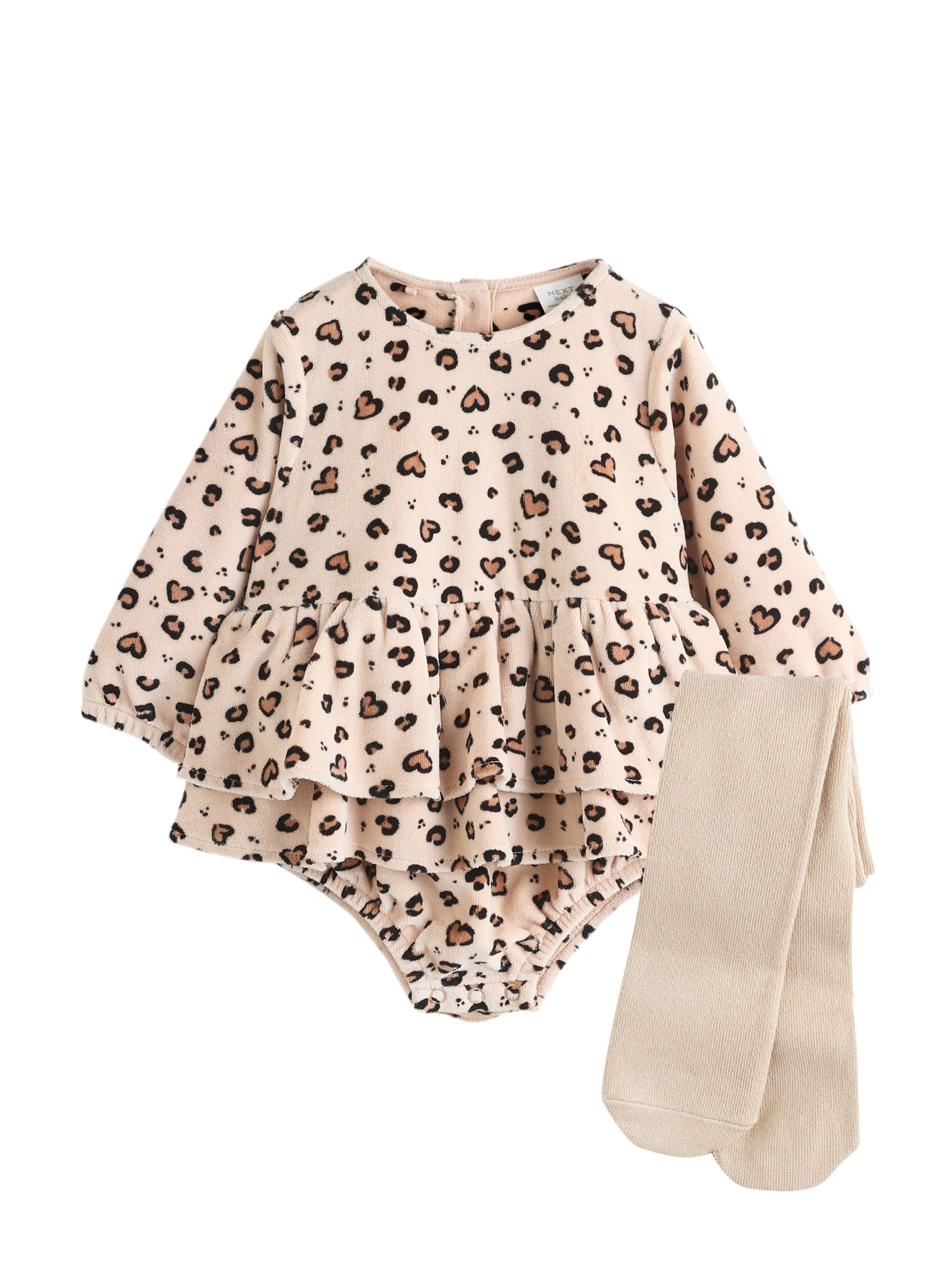 Next Romper/bodysuit in Beige: front