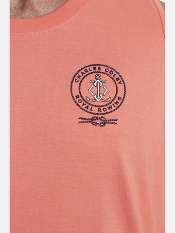 Charles Colby Shirt ' Earl Fiachra ' in Orange