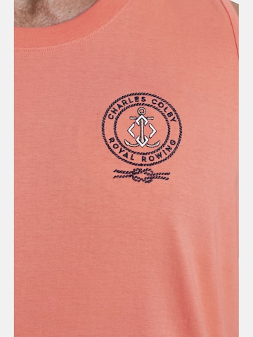 Charles Colby Shirt ' Earl Fiachra ' in Oranje