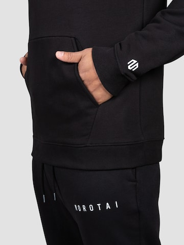 MOROTAI Athletic Sweater 'PARIS BASIC' in Black