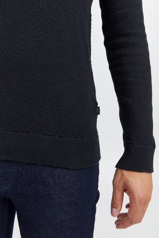 Casual Friday Stricktroyer 'Karlo' Structured Zipper Knit in Blau