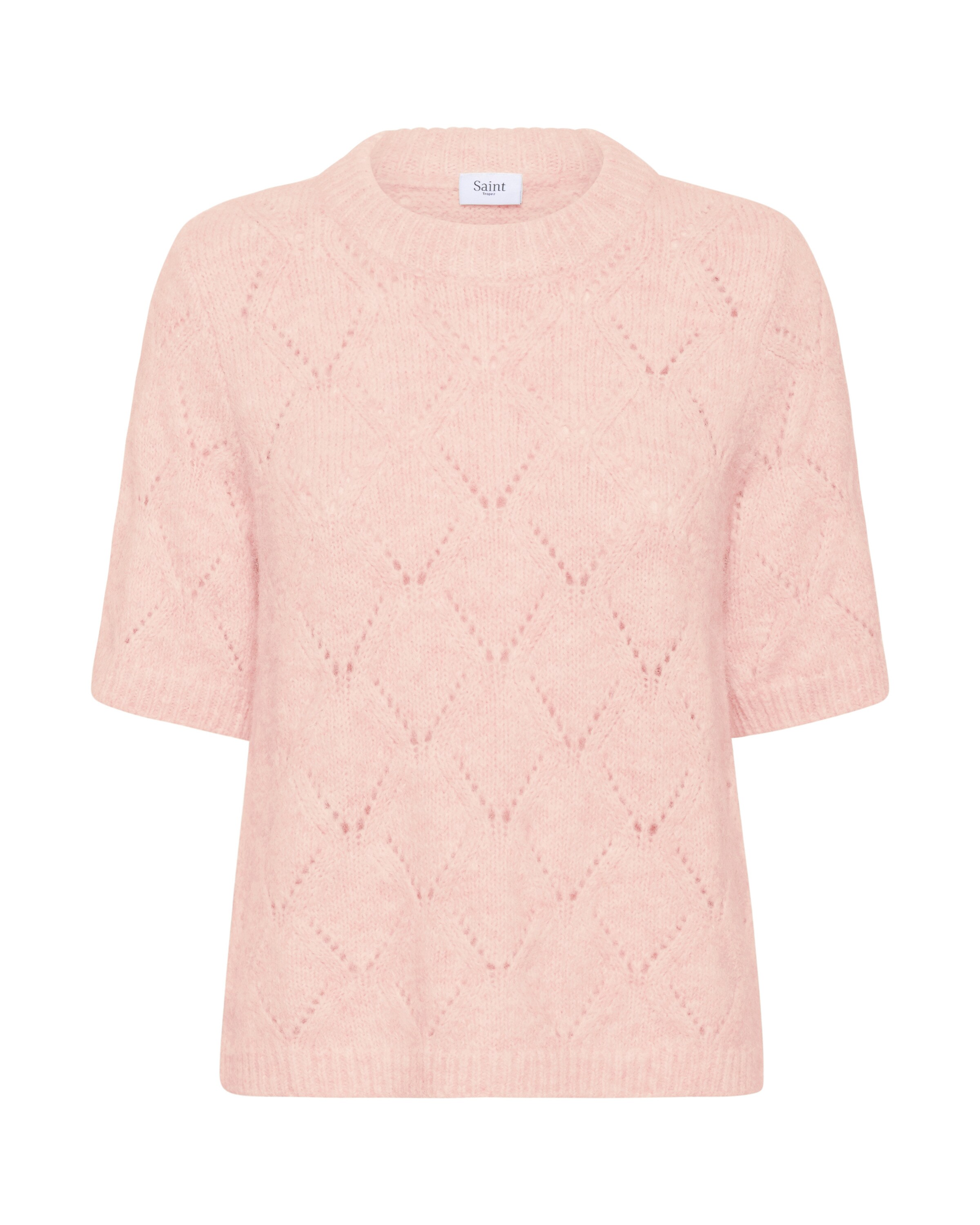 SAINT TROPEZ Pullover 'SZPavaani' in Pink: Vorderseite
