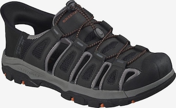 SKECHERS Sandale in Schwarz: Vorderseite