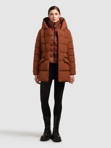 khujo Winter jacket 'Bric' in Brown