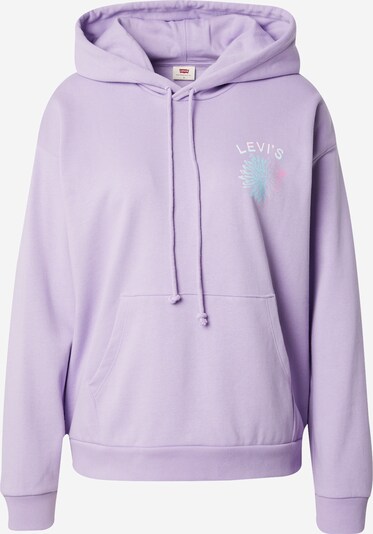 LEVI'S ® Sweatshirt 'Graphic Salinas Hoodie' in hellblau / flieder / rosa / weiß, Produktansicht