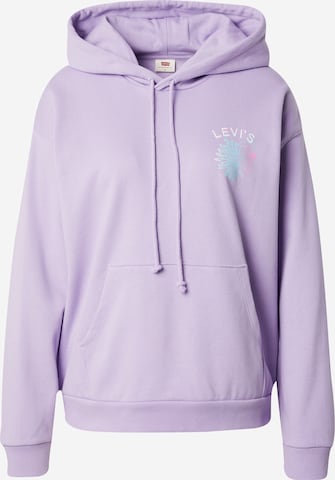 LEVI'S ® Bluzka sportowa 'Graphic Salinas Hoodie' w kolorze fioletowy: przód