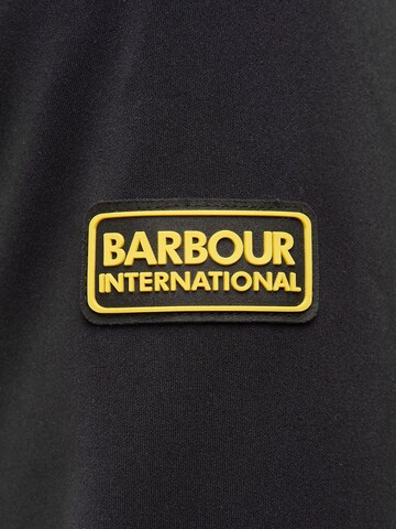 Barbour International - Casaco em moletão em preto