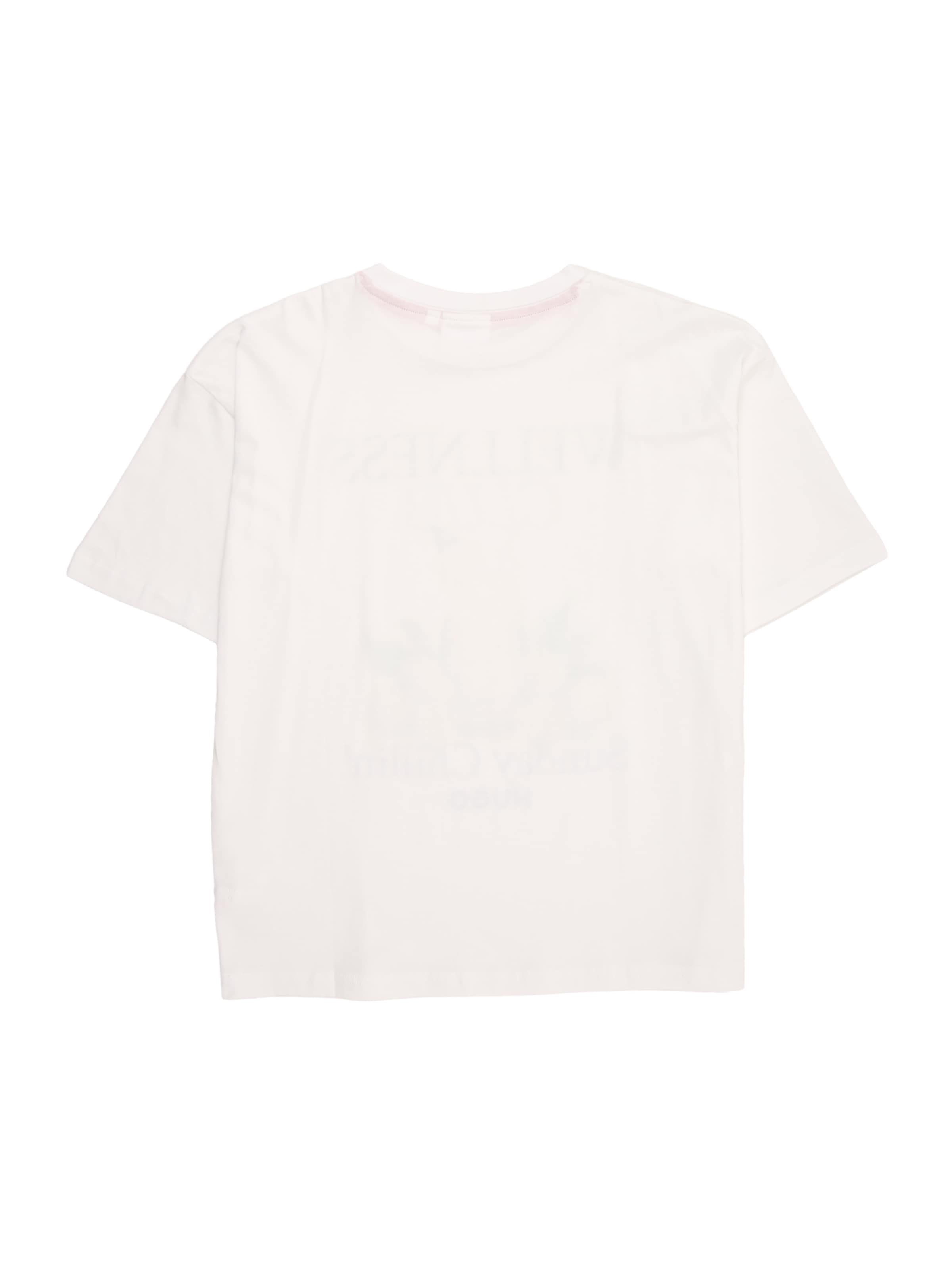 balta HUGO Marškinėliai