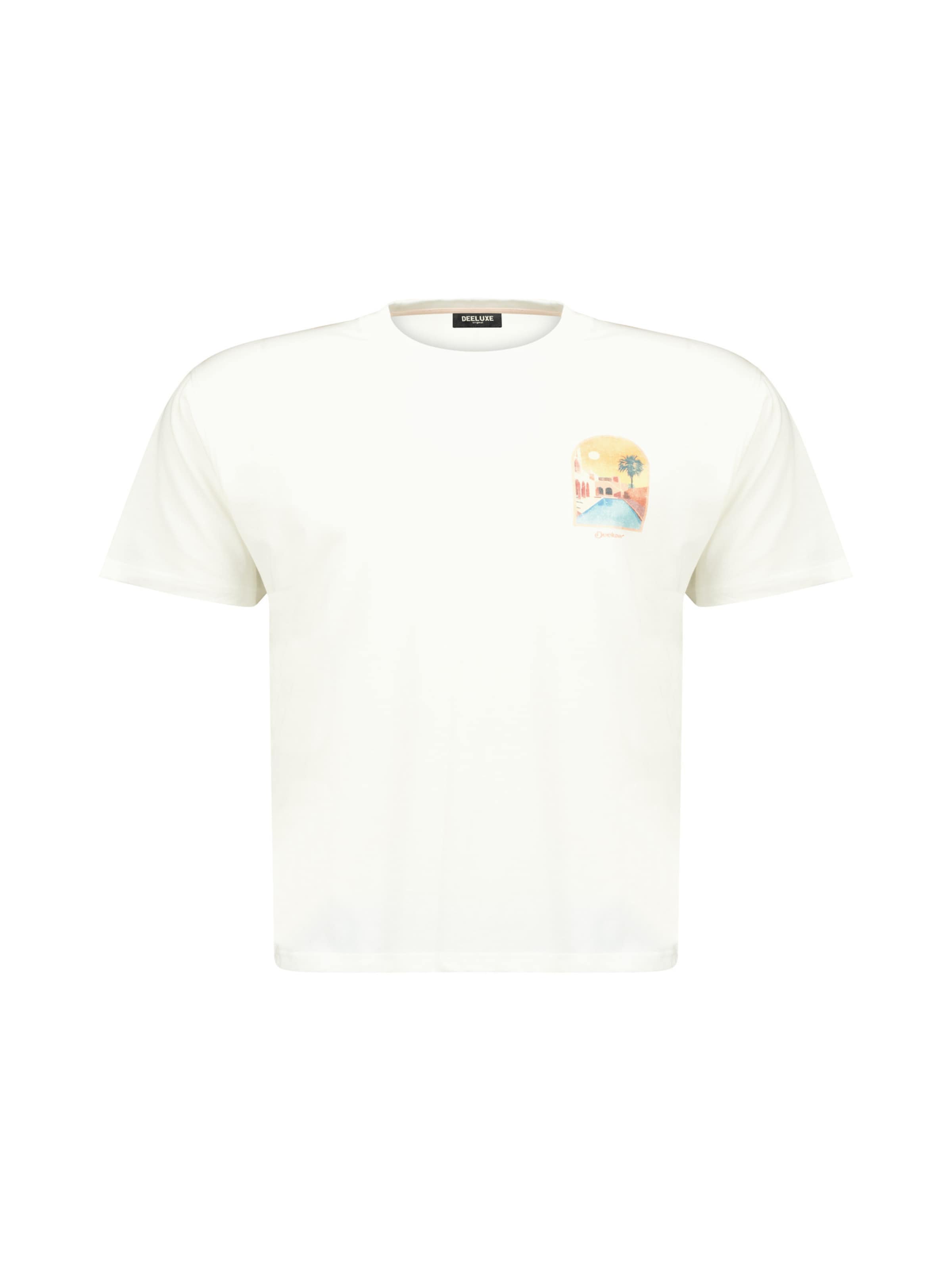 T-Shirt 'Marrakech' Deeluxe en blanc : devant