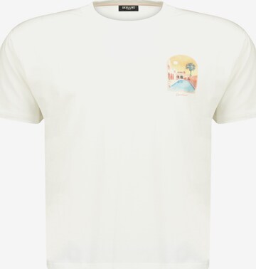 T-Shirt 'Marrakech' Deeluxe en blanc : devant