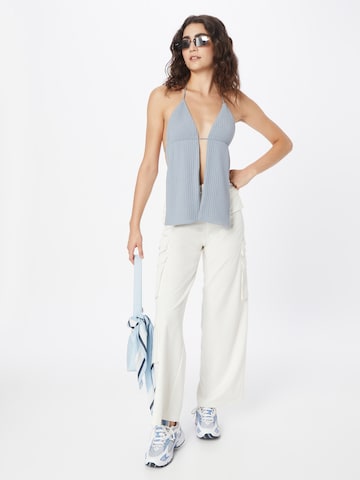 Edikted Top in Blauw