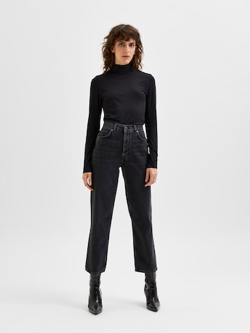 SELECTED FEMME Loose fit Jeans 'Kate' in Black
