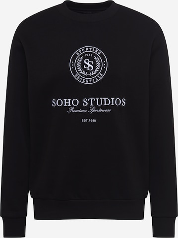 River Island Sweatshirt in Schwarz: predná strana