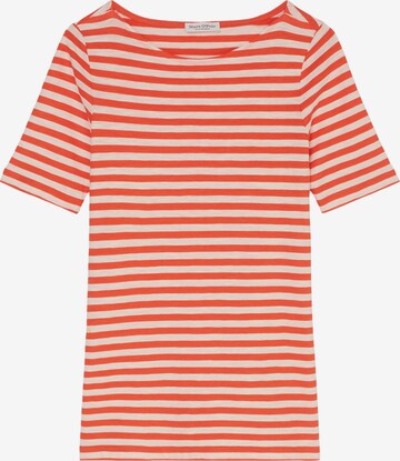 T-shirt Marc O'Polo en orange : devant